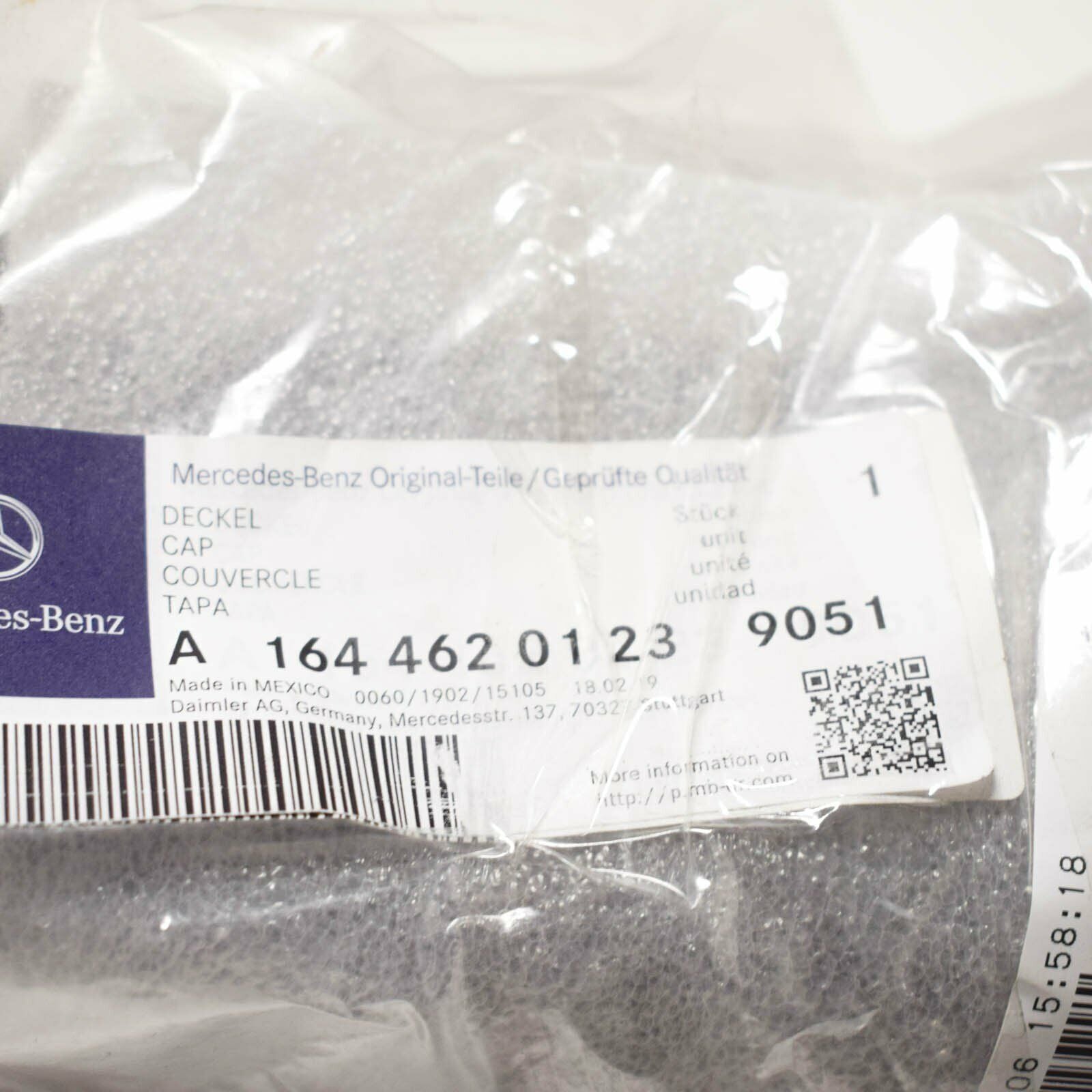 NEW MB M W164 STEERING COLUMN COVER TRIM A16446201239051 ORIGINAL