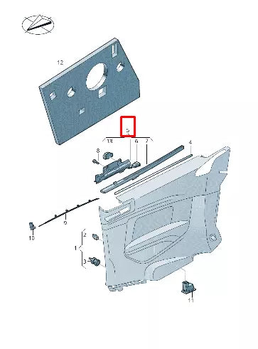 NEW AUDI A5 S5 8W6 LEFT SEAT BELT READY MOTOR 8W68577593Q7 ORIGINAL
