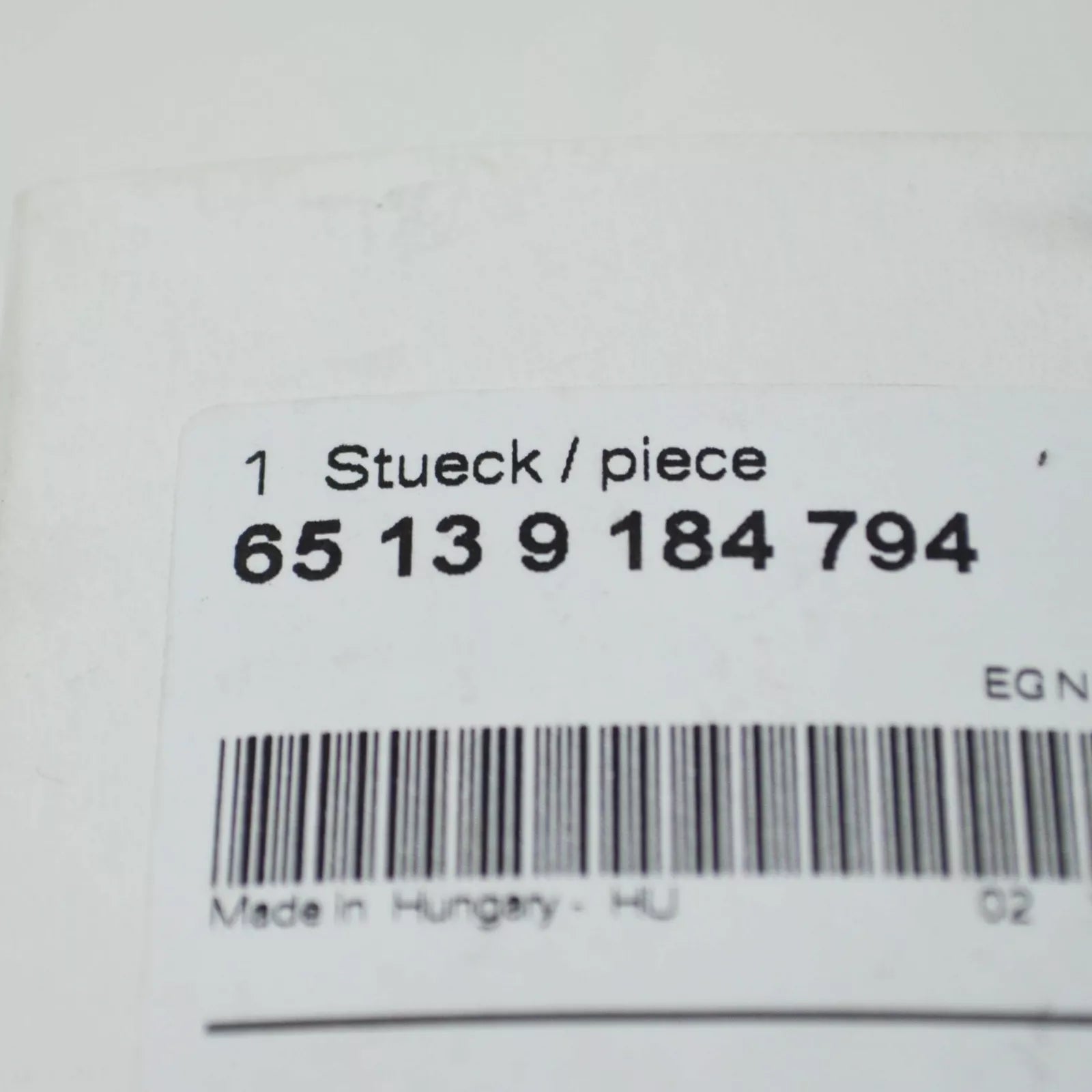 NEW BMW 5 F10 REAR DOOR TOP-HIFI LOUDSPEAKER TWEETER 65139184794 9184794