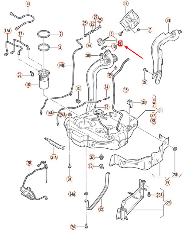 new volkswagen jetta a6 mk6 fuel tank cap 5c0201550t original