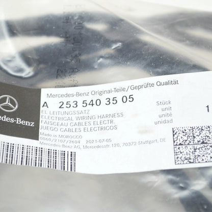 NEW MB GLC C253 REAR BUMPER ELECTRICAL WIRING HARNESS A2535403505