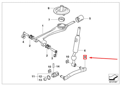 NEW BMW 3 E90 OTHER BODY PARTS 7532496 25117532496 ORIGINAL