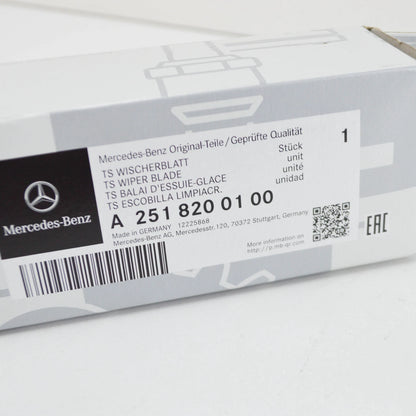 NEW MERCEDES-BENZ ML W164 WINDSHIELD WIPER BLADE LHD A2518200100 ORIGINAL