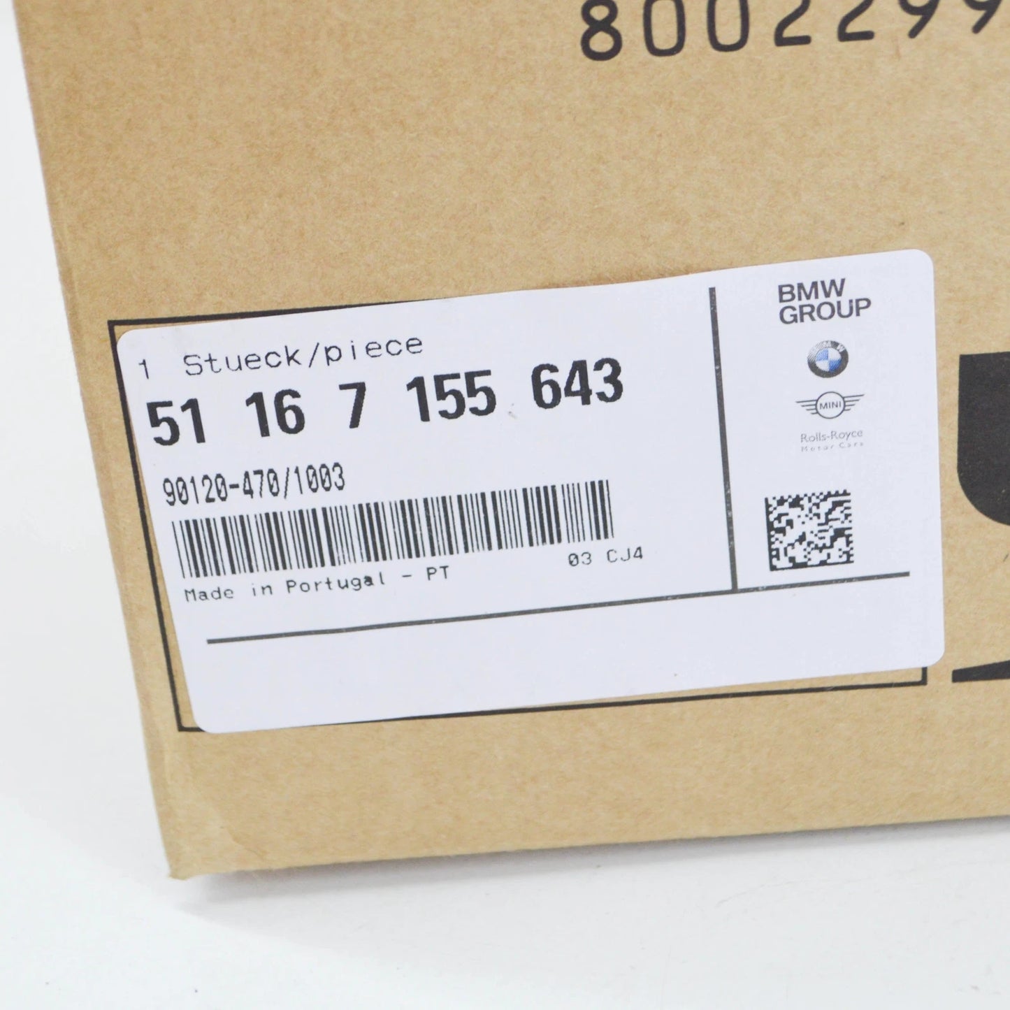 NEW BMW 3 E90 GEAR SHIFTING LEVEL PLASTIC TRIM 7155643 51167155643 ORIGINAL