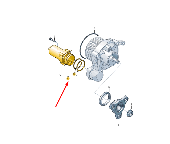 new cupra formentor pump with control unit 5wa907554m original