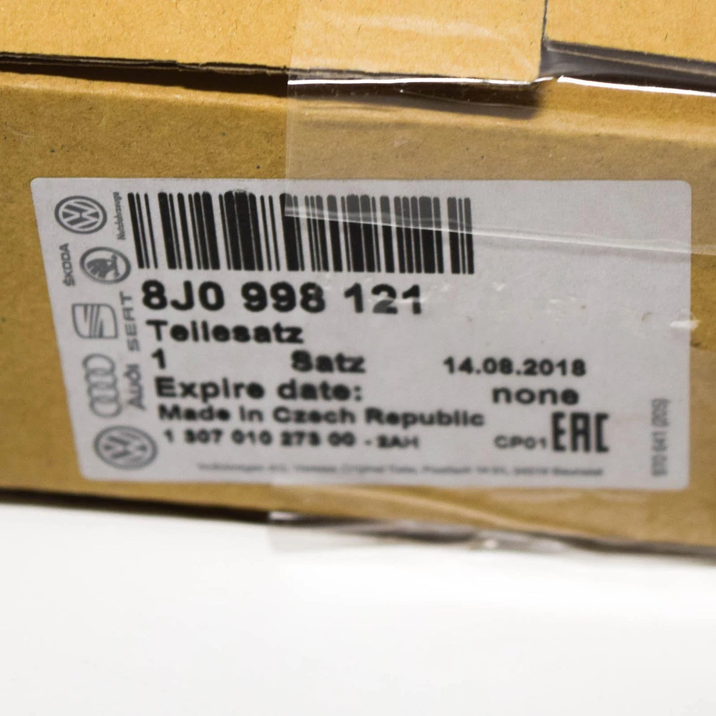 NEW AUDI TT 8J LEFT HEADLIGHT TAB REPAIR BRACKET KIT 8J0998121 ORIGINAL