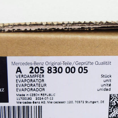 NEW MERCEDES-BENZ E W213 AIR CONDITIONING RADIATOR A2058300005 ORIGINAL