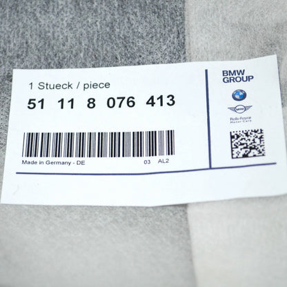NEW BMW 7 G11 G12 M FRONT LEFT AIR BRAKE TRIM DUCT 51118076413 ORIGINAL