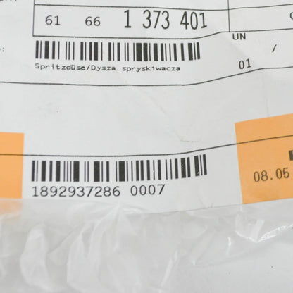 NEW BMW 5 E28 WINDSHIELD WASHER NOZZLE 61661373401 1373401 1986 ORIGINAL