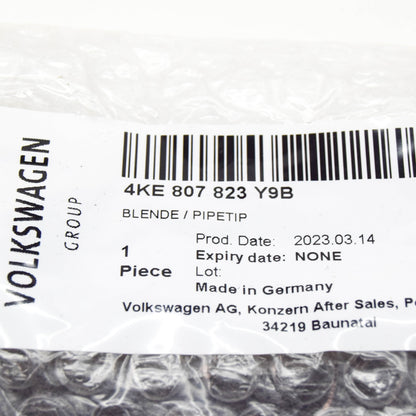 new audi e-tron sportback gea front bumper left trim 4ke807823y9b original