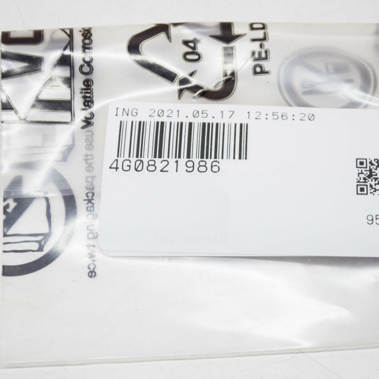 new audi a6 c7 front fender bolt screw cover cap 4g0821986 original