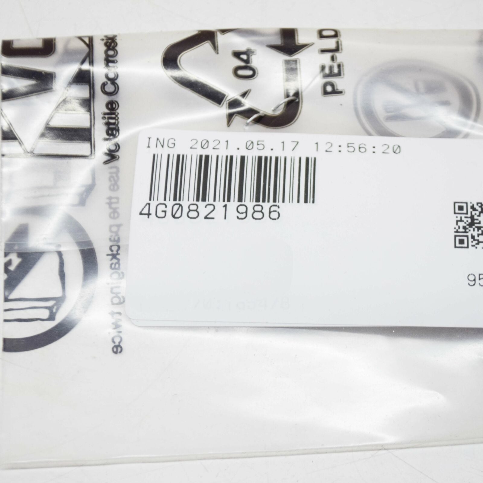 new audi a6 c7 front fender bolt screw cover cap 4g0821986 original