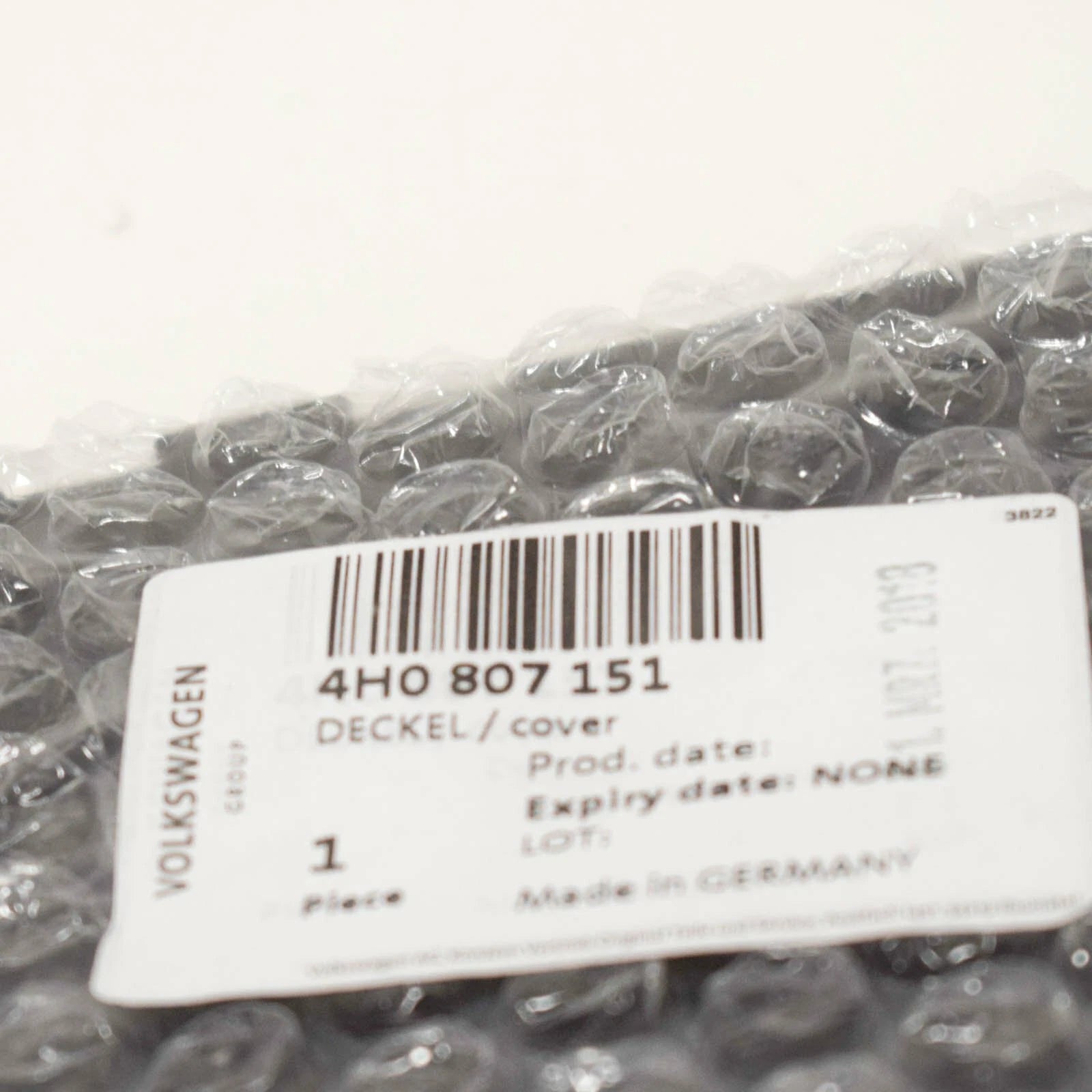 NEW AUDI A8 D4 BUMPER COVER REAR CAP 4H0807151 ORIGINAL