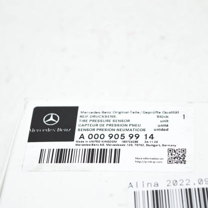 NEW MERCEDES-BENZ GLC COUPE C253 TYRE PRESSURE SENSOR KIT A0009059914 ORIGINAL