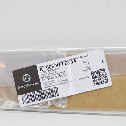 NEW MERCEDES-BENZ SPRINTER 906 REAR EMBLEM BADGE A9068176914 ORIGINAL