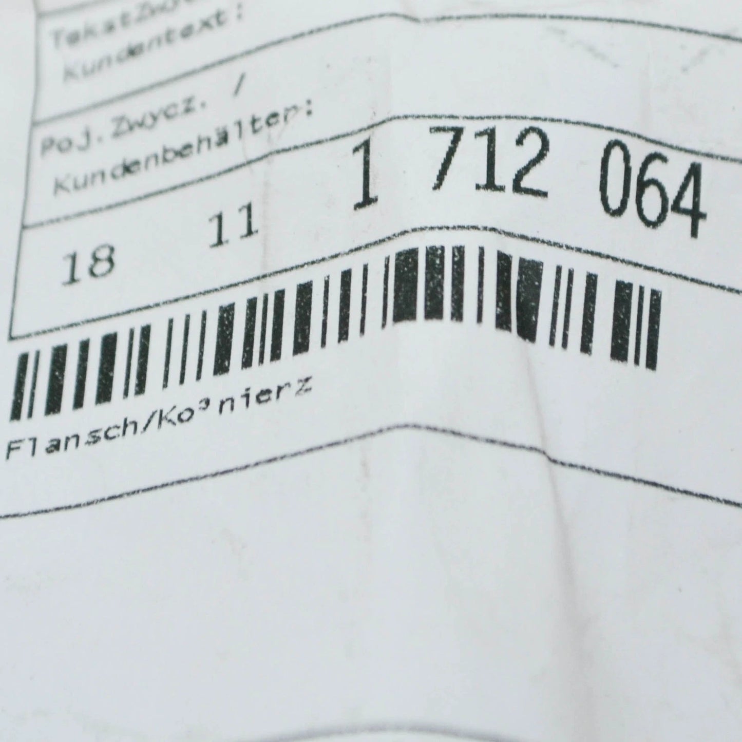 NEW BMW 3 E30 EXHAUST SYSTEM FLANGE 18111712064 1712064 ORIGINAL