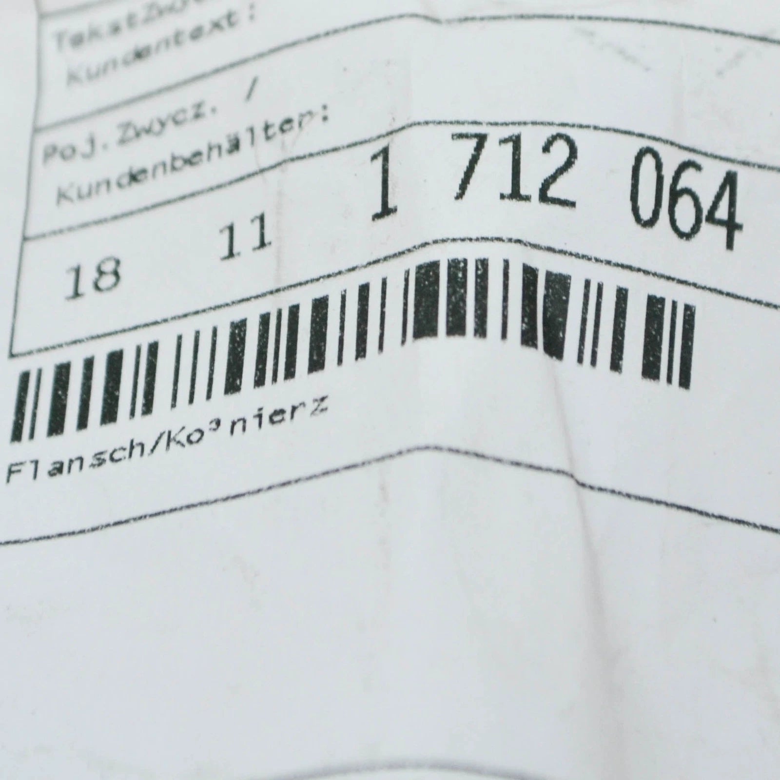 NEW BMW 3 E30 EXHAUST SYSTEM FLANGE 18111712064 1712064 ORIGINAL