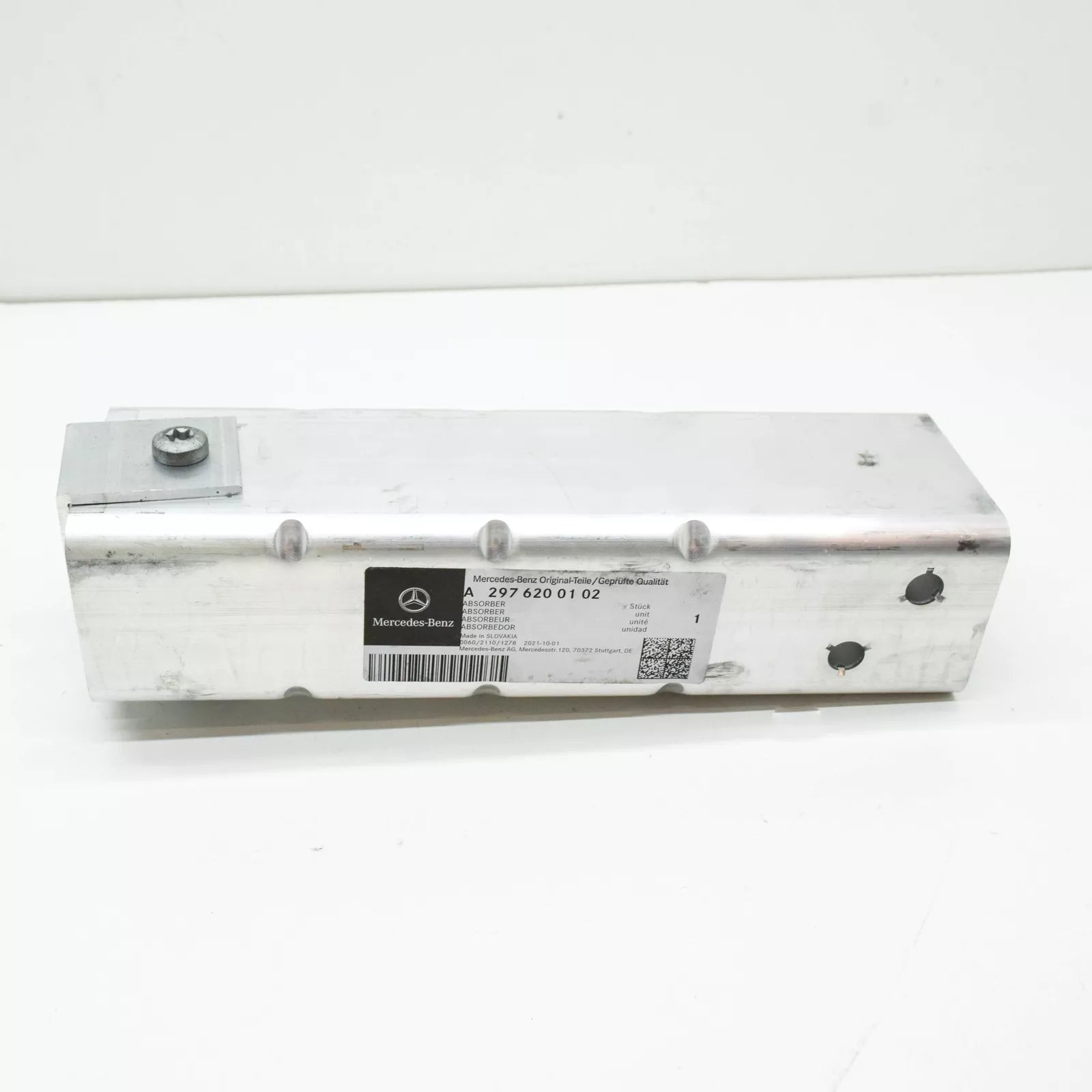 NEW MB EQS V297 FRONT BUMPER REINFORCEMENT EXTENSION A2976200102 ORIGINAL