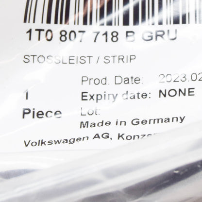 NEW VW TOURAN 1T1 FRONT BUMPER RIGHT PROTECTIVE STRIP 1T0807718BGRU ORIGINAL