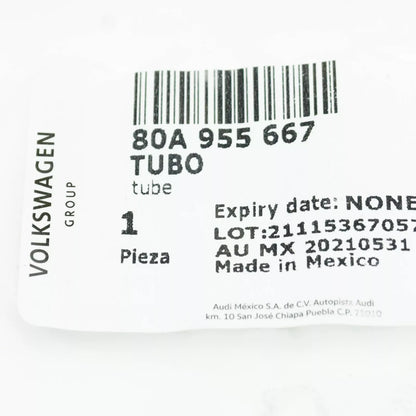 NEW AUDI Q5 FY HEADLIGHT WASHER SYSTEM HOSE 80A955667 ORIGINAL