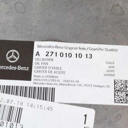 NEW MERCEDES-BENZ C W204 CRANKCASE OIL PAN A2710101013