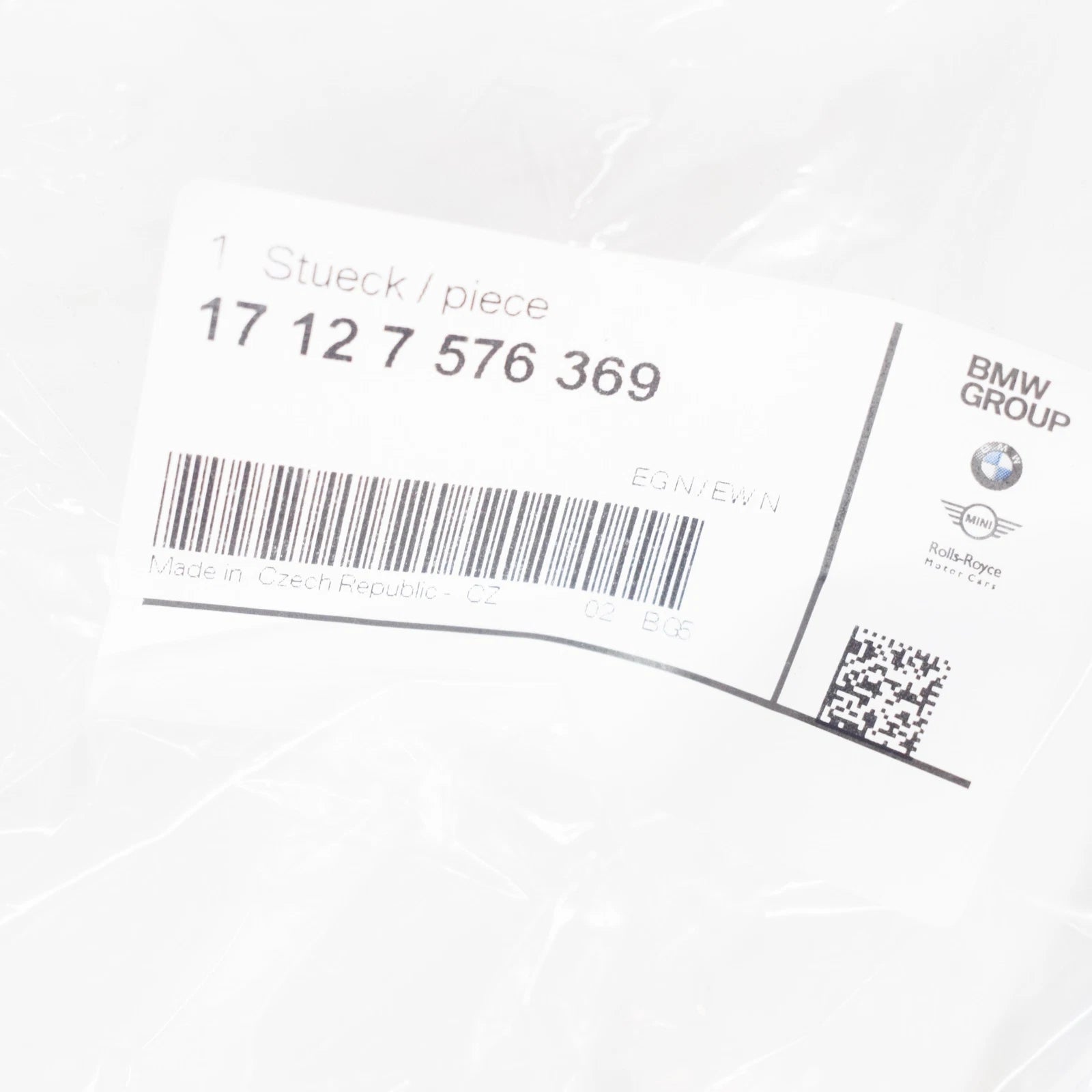 NEW BMW X5 E70 AIR CONDITION PIPES 17127576369 7576369 ORIGINAL