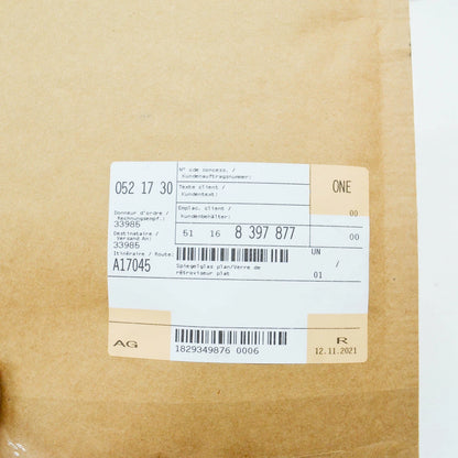 NEW BMW Z3 COUPE E36 FRONT LEFT DOOR MIRROR GLASS 51168397877 8397877 ORIGINAL