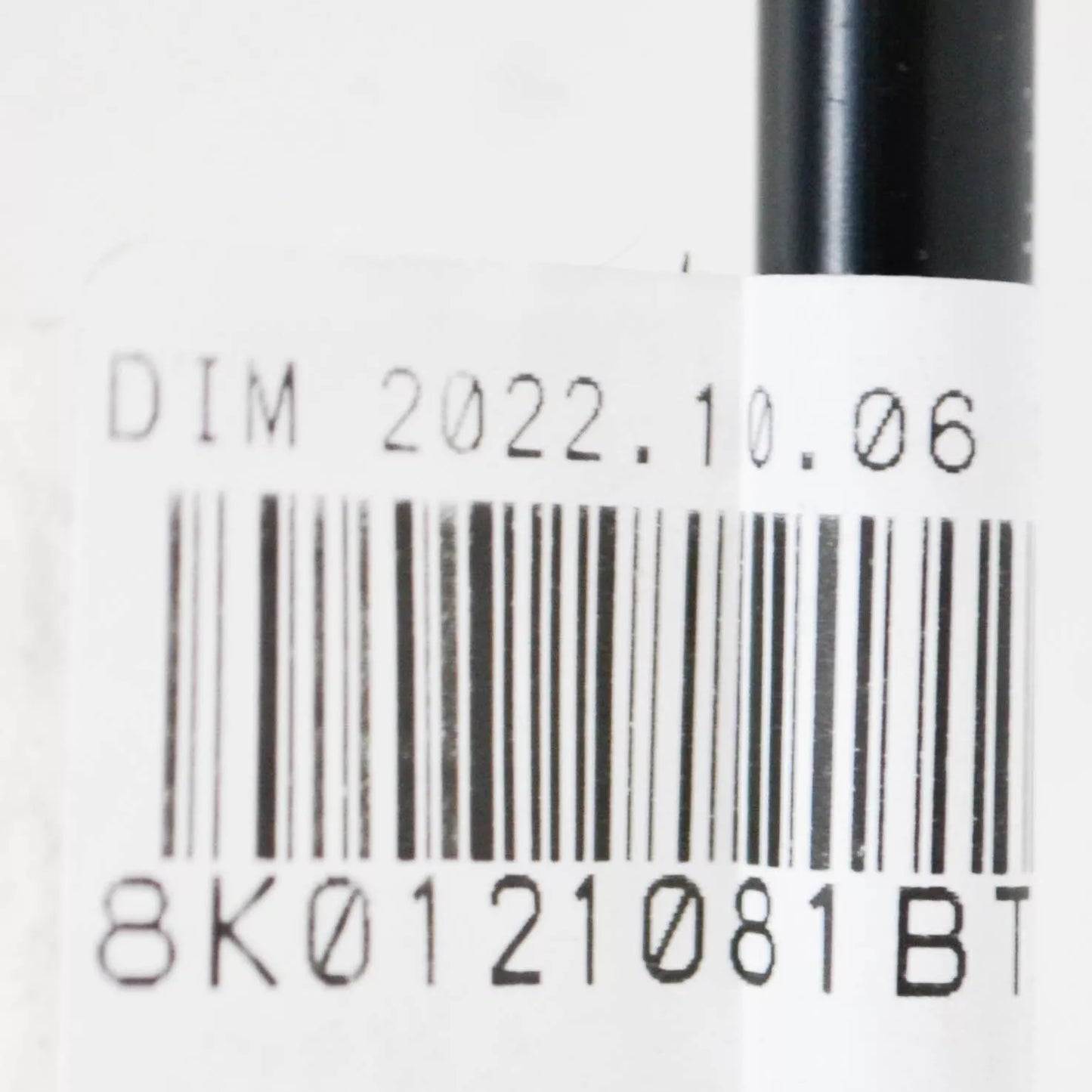 NEW AUDI A4 AVANT B8 EXPANSION TANK UPPER HOSE 8K0121081BT