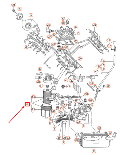 NEW AUDI A6 C7 ENGINE OIL FILTER 079115403A ORIGINAL