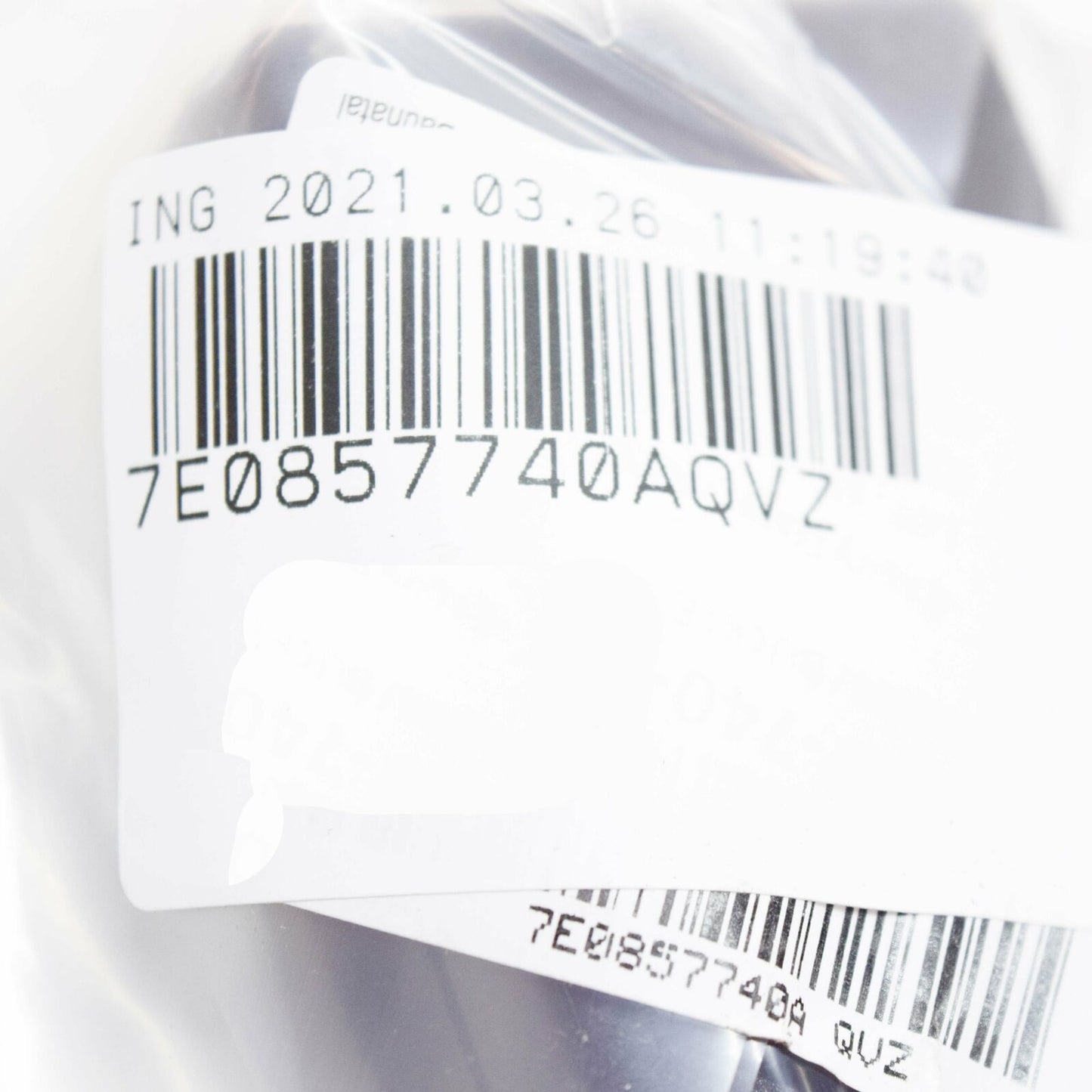 NEW VOLKSWAGEN CADDY 2K REAR LEFT SEAT BELT LATCH 7E0857740AQVZ ORIGINAL