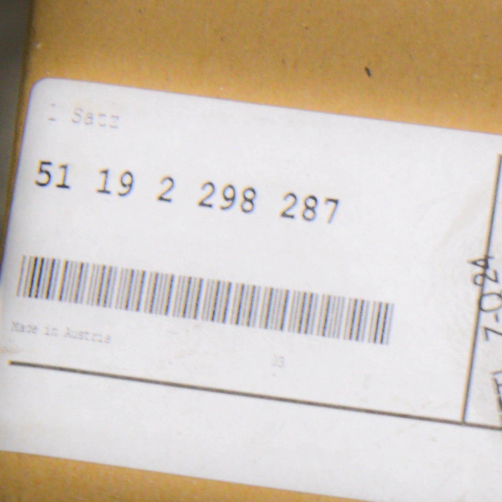 NEW BMW 2 F22 LEFT SILL SKIRT M PERFORMANCE 51192298287 2298287 2015 ORIGINAL