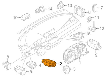 NEW VOLKSWAGEN PASSAT B7 IGNITION STARTER SWITCH 3C0905843AE