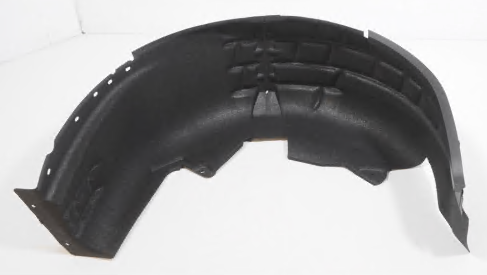 new vw caddy sb mk4 rear right arch liner 2k7810970b original