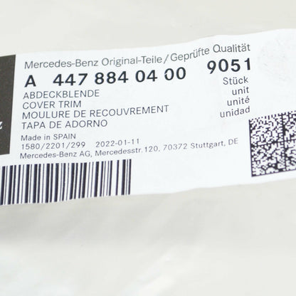 NEW MERCEDES BENZ VITO TOURER W447 RIGHT ENGINE COVERING A44788404009051