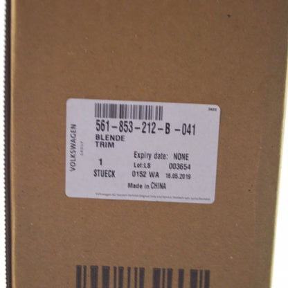 NEW VOLKSWAGEN PASSAT ALLTRACK B8 FRONT BUMPER RIGHT TRIM 561853212B041