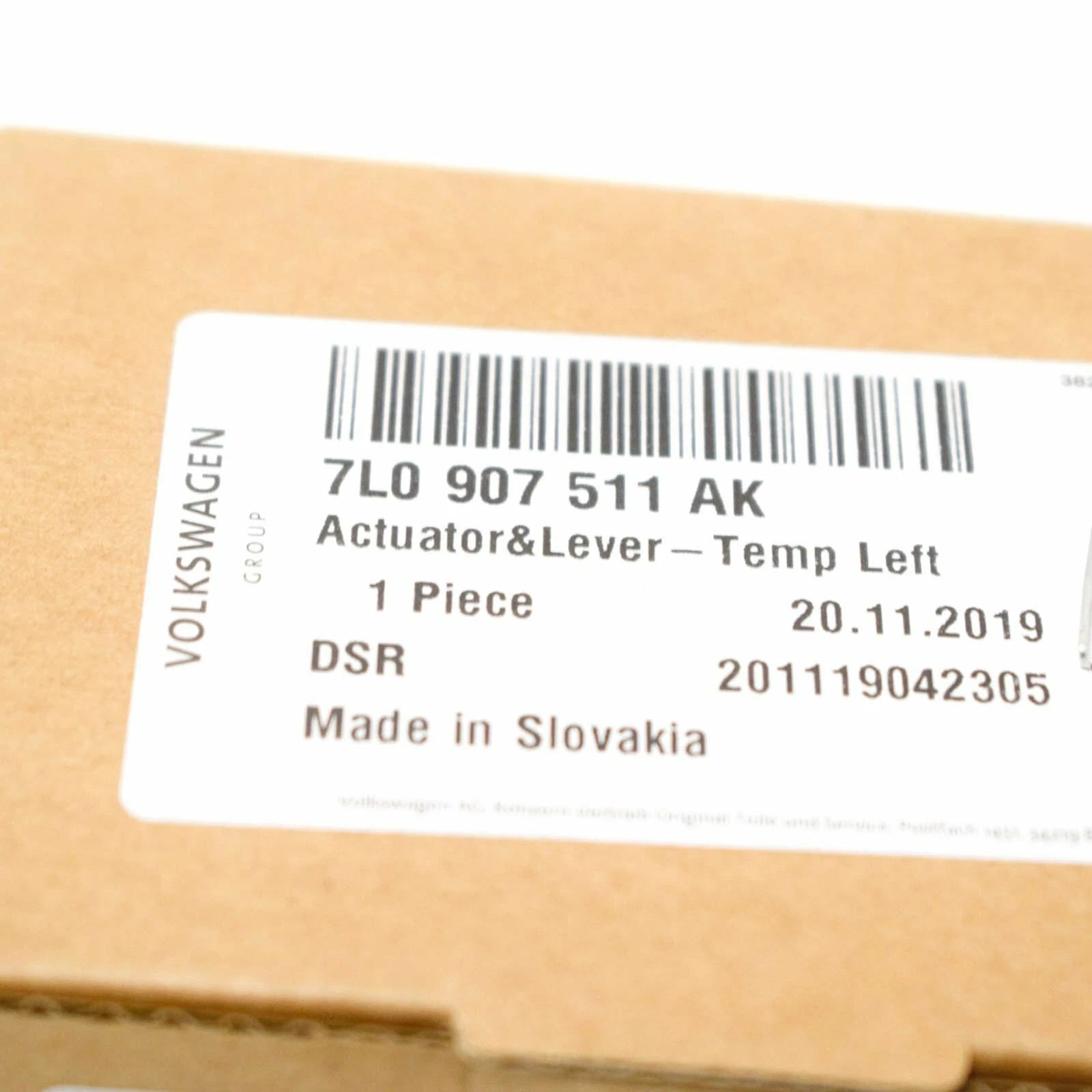 NEW AUDI Q7 4L LEFT HEATER MOTOR FLAPER ACTUATOR 7L0907511AK 2015 ORIGINAL