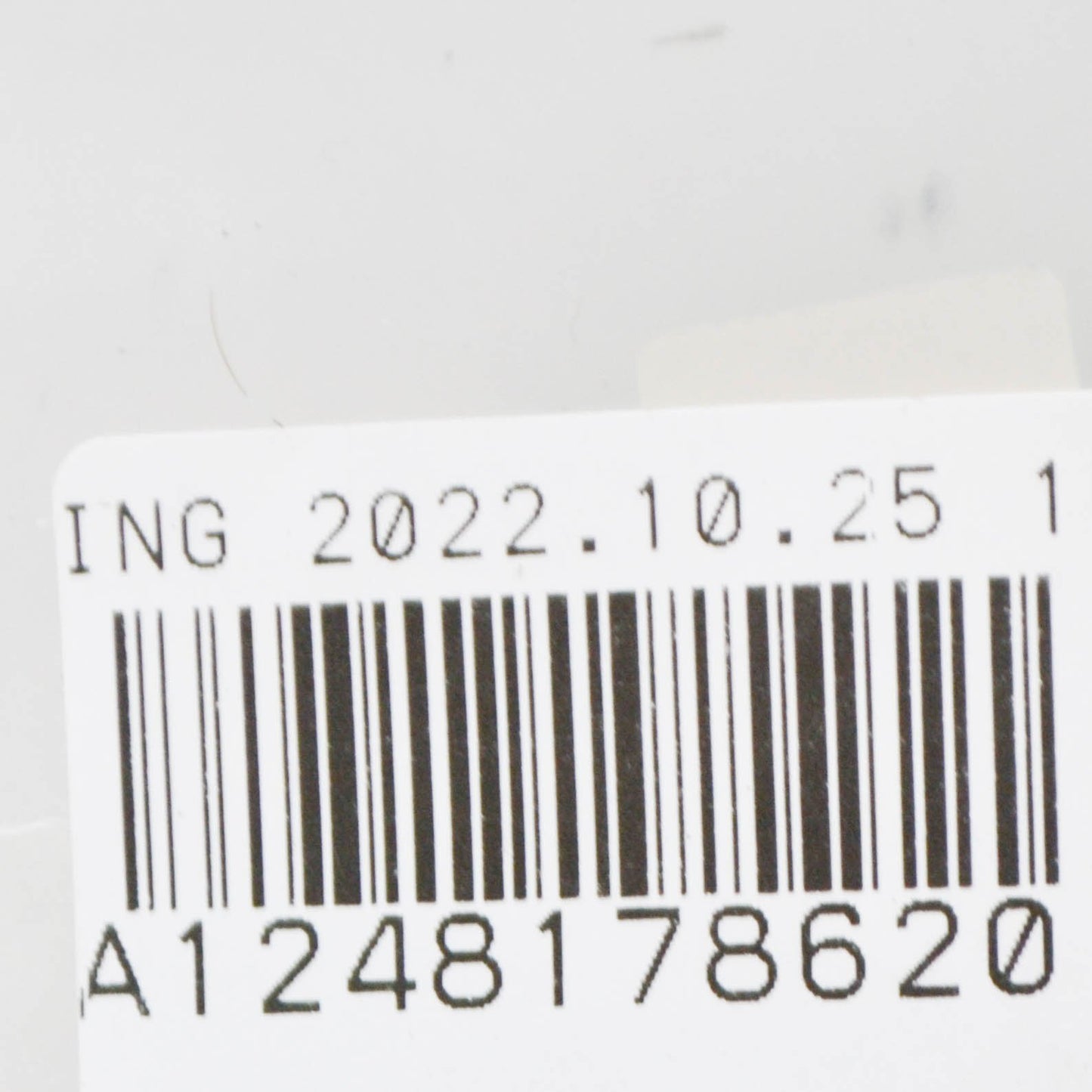 NEW MERCEDES-BENZ E W124 REFRIGERANT GUIDE SIGN A1248178620 ORIGINAL