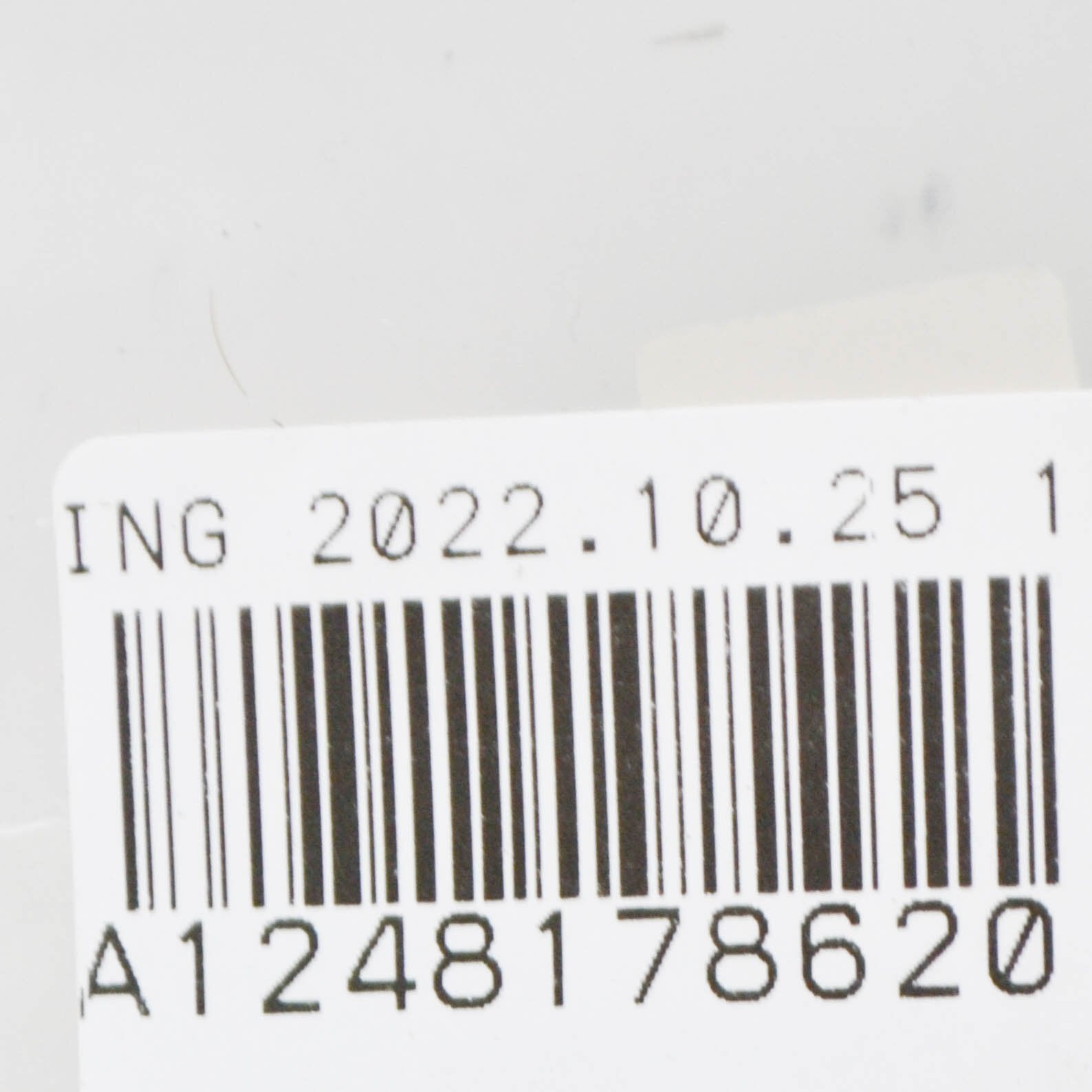 NEW MERCEDES-BENZ E W124 REFRIGERANT GUIDE SIGN A1248178620 ORIGINAL