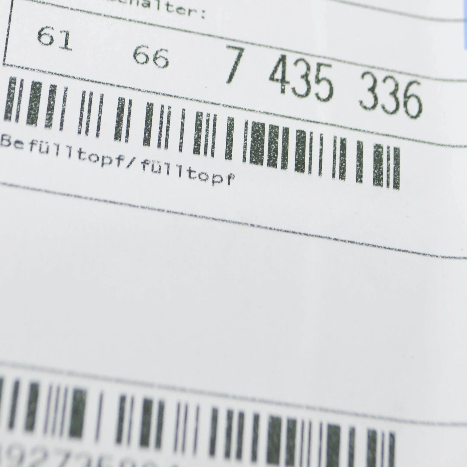 NEW BMW 8 CABRIO G14 WASHER FLUID FILLING POT 61667435336 7435336 ORIGINAL