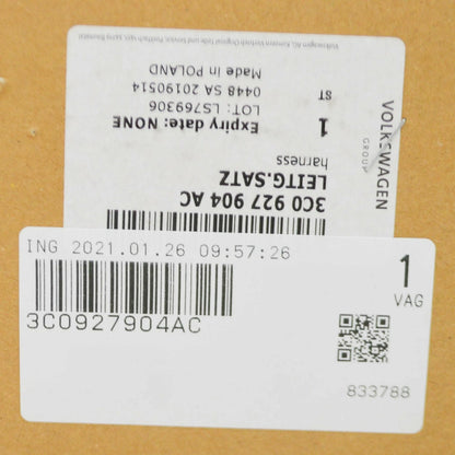 NEW VW PASSAT B7 REAR RIGHT ABS SENSOR WIRING HARNESS 3C0927904AC