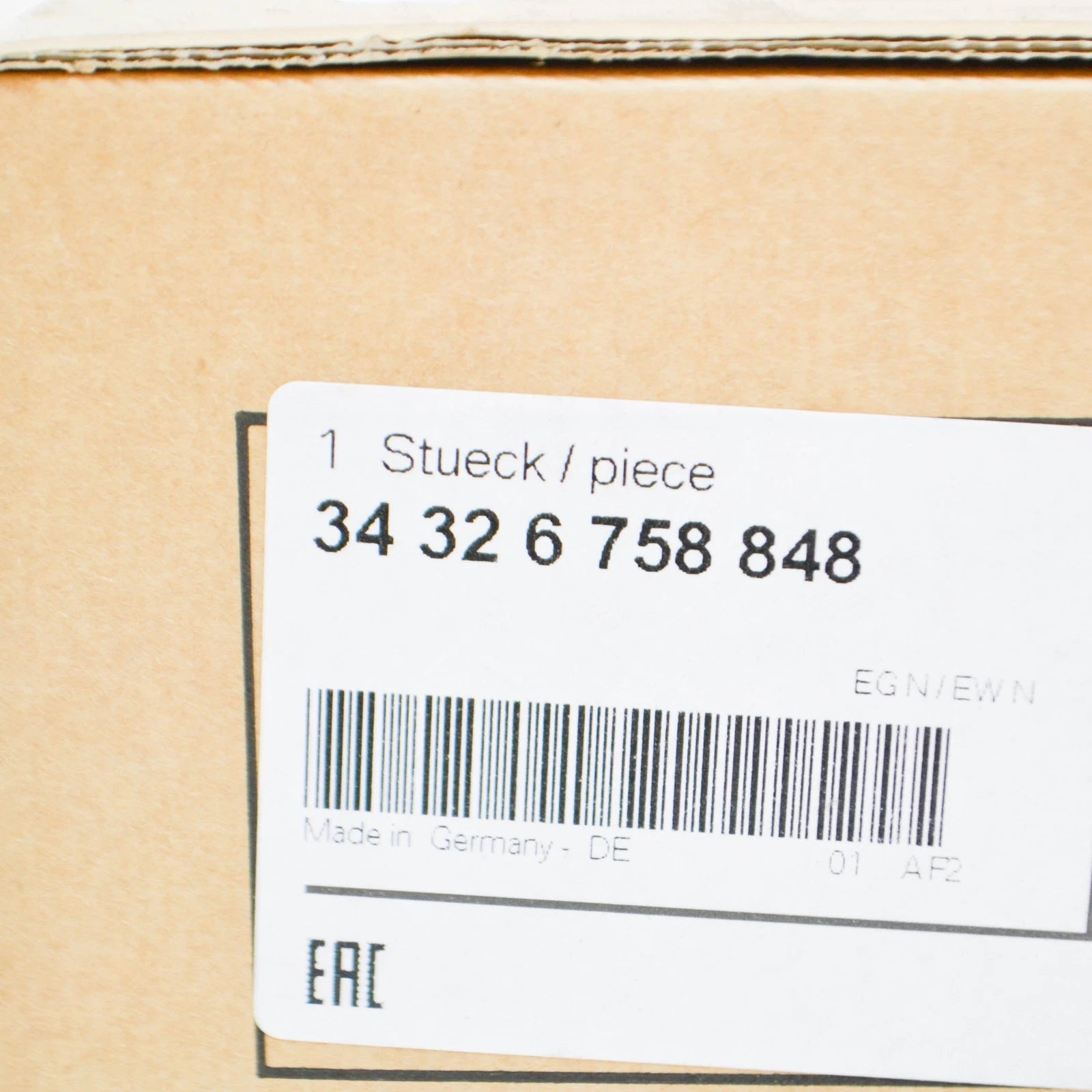 NEW BMW 7 E65 BRAKE FLUID EXPANSION TANK RESERVOIR 34326758848 735I ORIGINAL