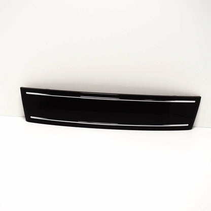 NEW AUDI Q7 FRONT GRILL NUMBER PLATE FILLER DELETE GLOSS BLACK 4L0807287T94