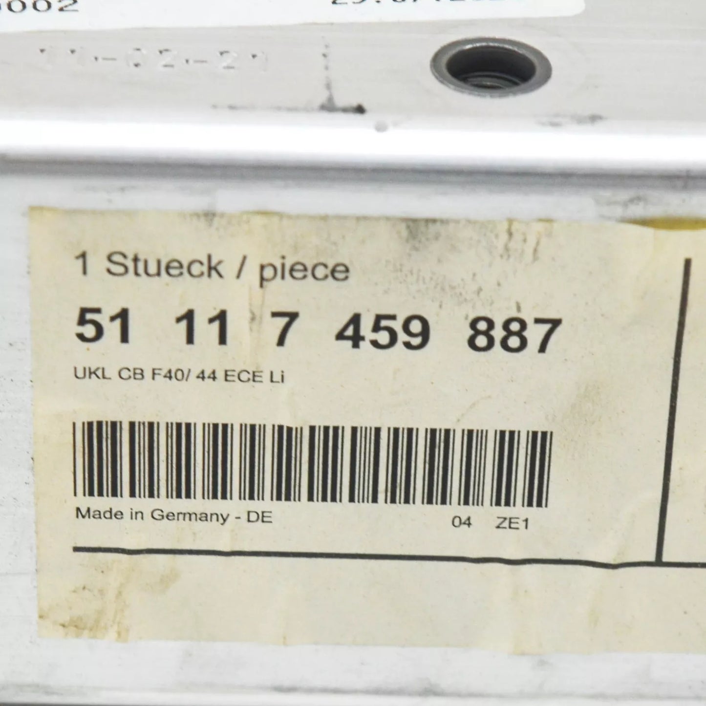 NEW BMW 1 F40 FRONT BUMPER LEFT DEFORMATION ELEMENT 51117459887 ORIGINAL