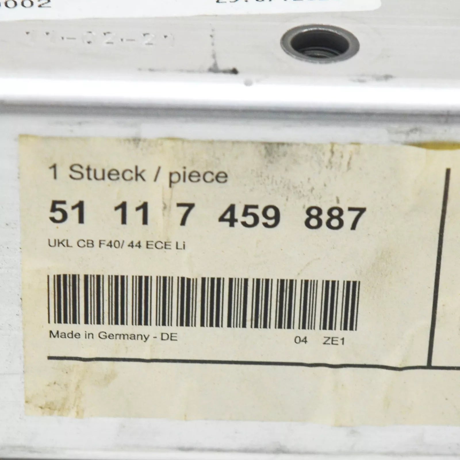 NEW BMW 1 F40 FRONT BUMPER LEFT DEFORMATION ELEMENT 51117459887 ORIGINAL