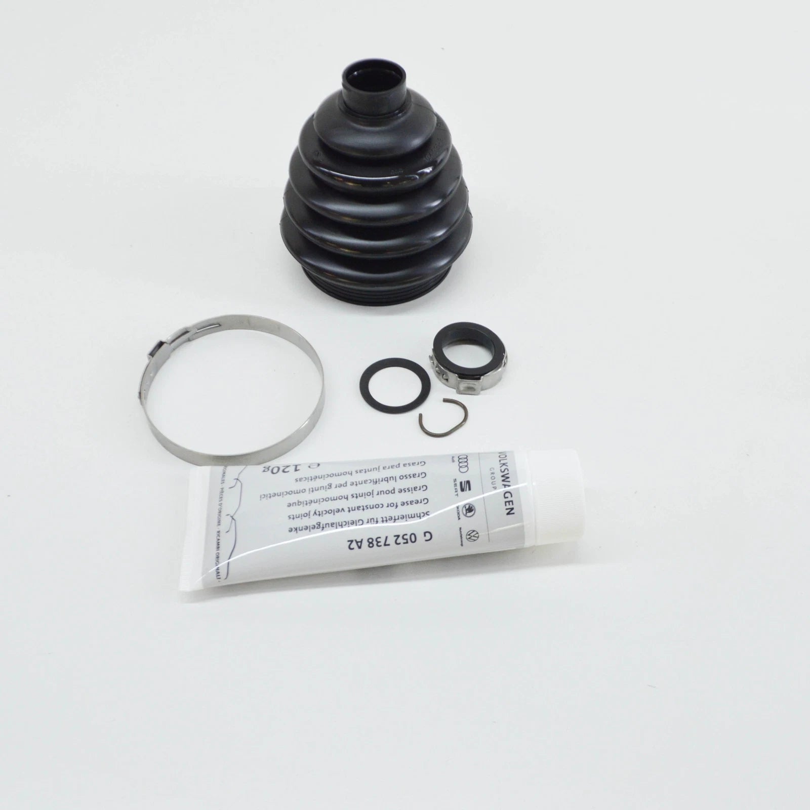 NEW AUDI A3 8L FRONT OUTER CV BOOT JOINT PROTECTIVE BOOT KIT 1K0498203B ORIGINAL