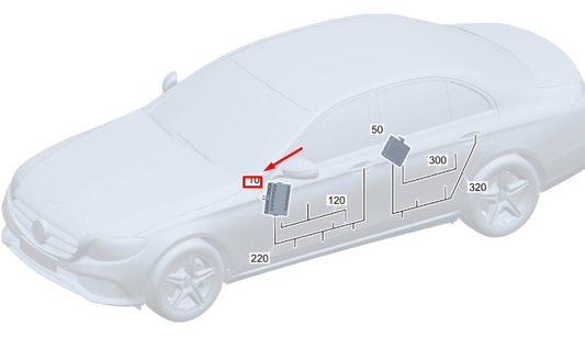 new mercedes-benz gle w167 front left door control unit a1679003725 original