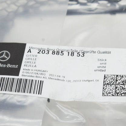 NEW MERCEDES-BENZ C W203 FRONT RIGHT AIR INLET GRILLE A2038851853 ORIGINAL
