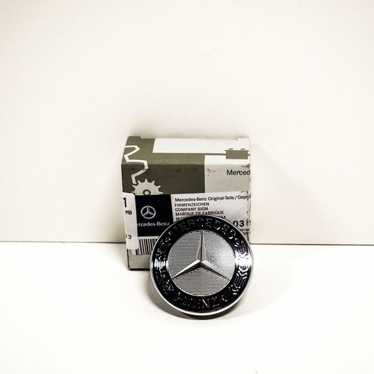 NEW MERCEDES-BENZ C-CLASS W205 FRONT HOOD BONNET BLUE BADGE A2128170316 ORIGINAL