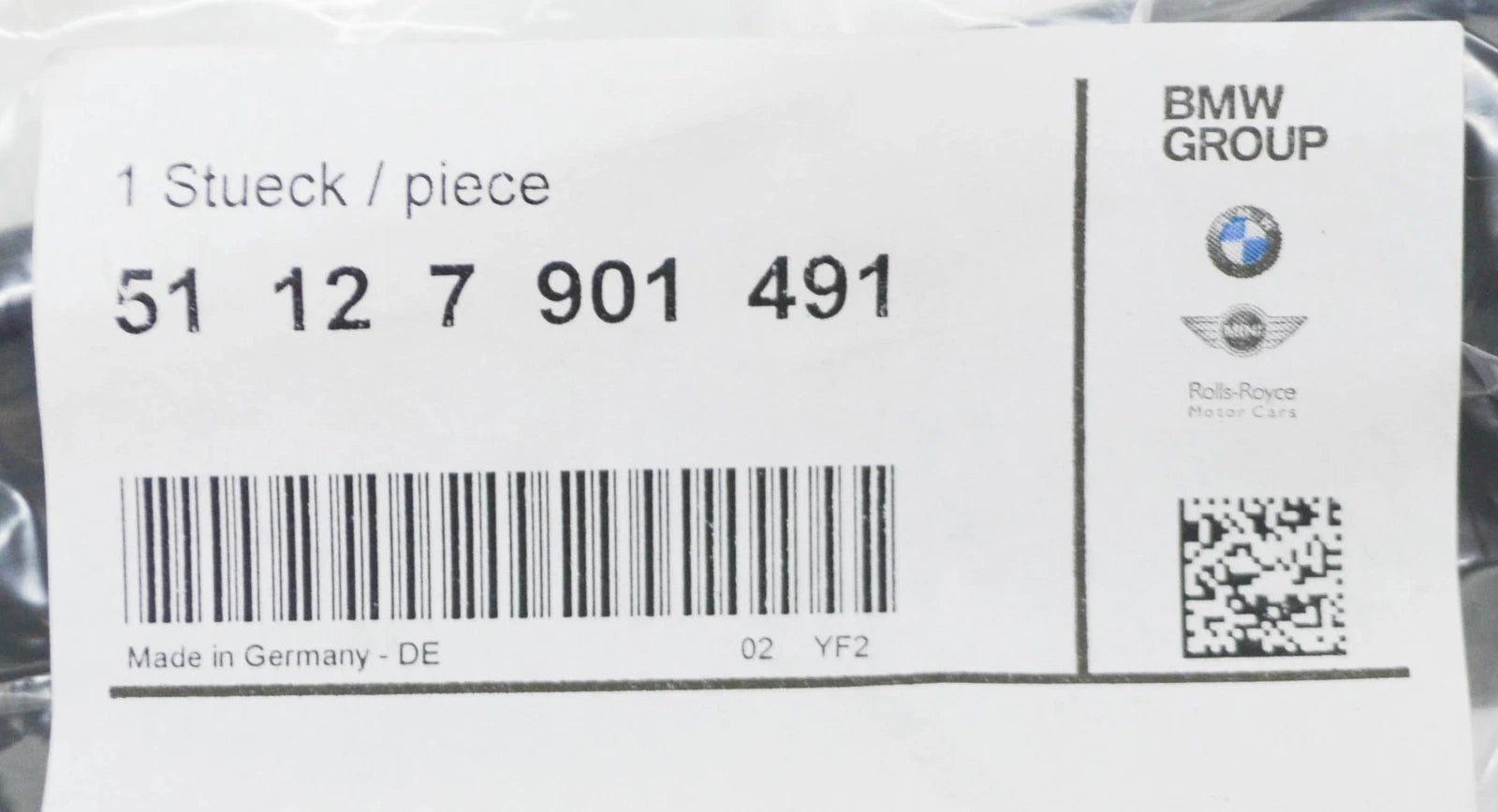 NEW BMW 5 TOURING E39 REAR M BUMPER LEFT ROCKER PANEL TRIM 51127901491 ORIGINAL