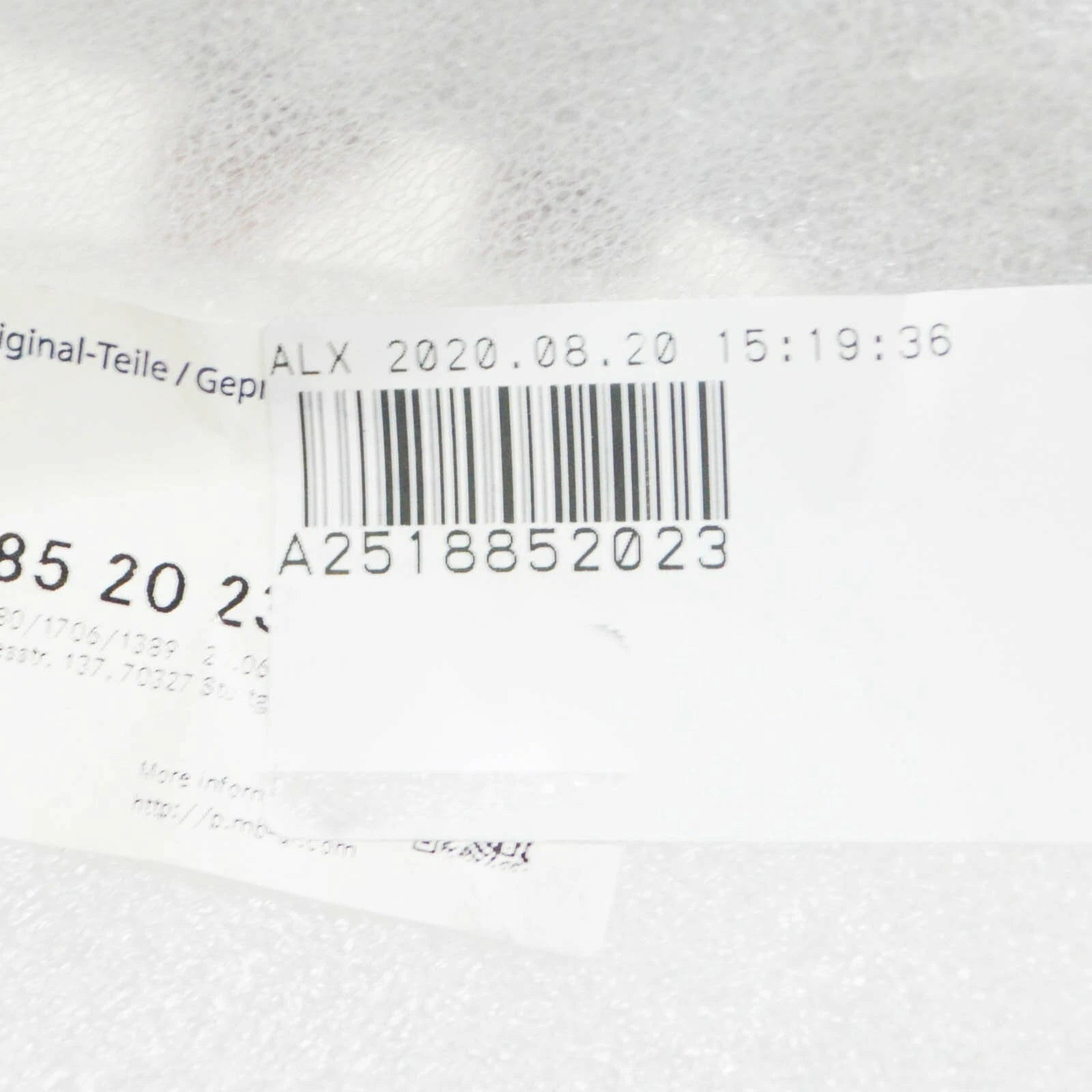 NEW MERCEDES-BENZ R W251 FRONT BUMPER RIGHT COVER A2518852023 ORIGINAL